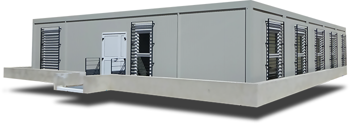 Conteneur aménagé en bureau