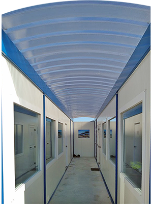 Conteneur aménagé en bureau