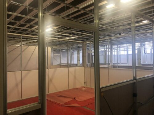 Construction de bureaux pour la fourrière d'Avignon dans le Vaucluse