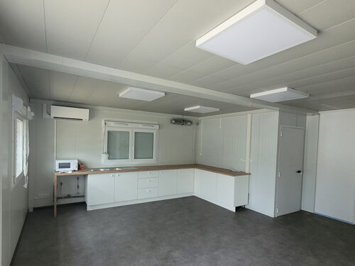 Rénovation de locaux modulaires
