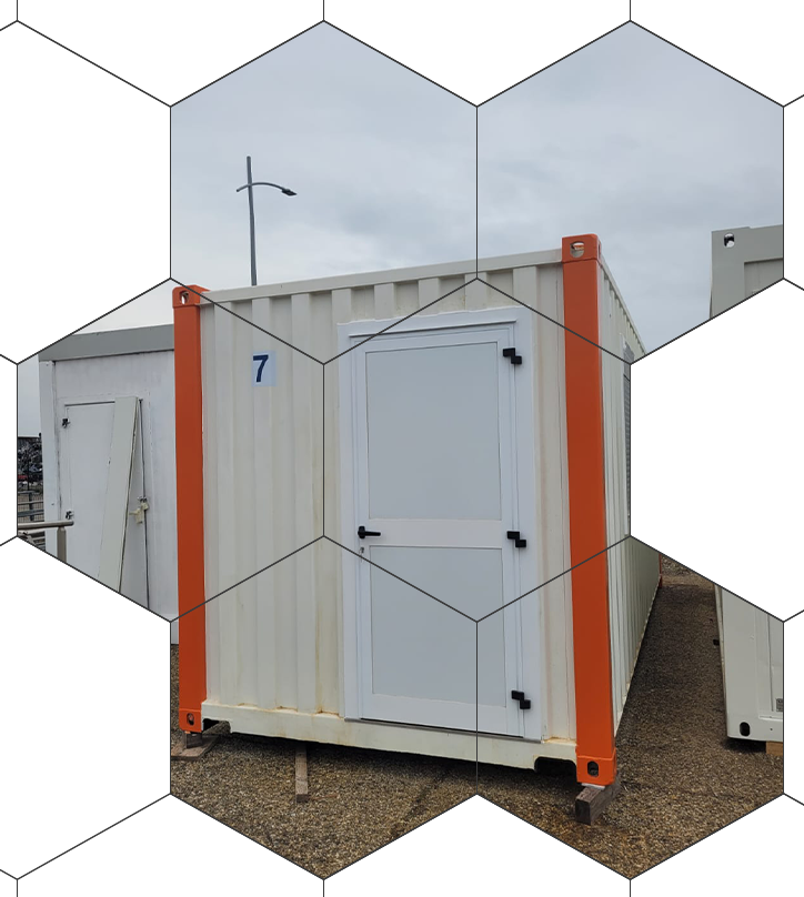 Louez un conteneur de stockage maritime 20 pieds