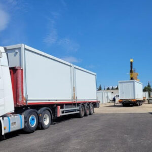 Transport de bungalows à Feurs dans la Loire