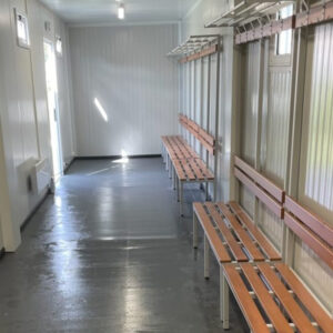 rénovation des vestiaires à Tavel