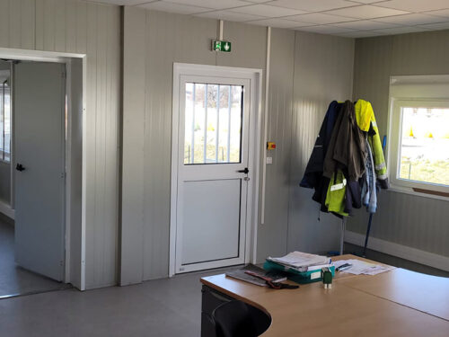 modification de locaux existants