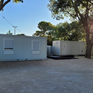 Location de bâtiments modulaires pour un festival de musique